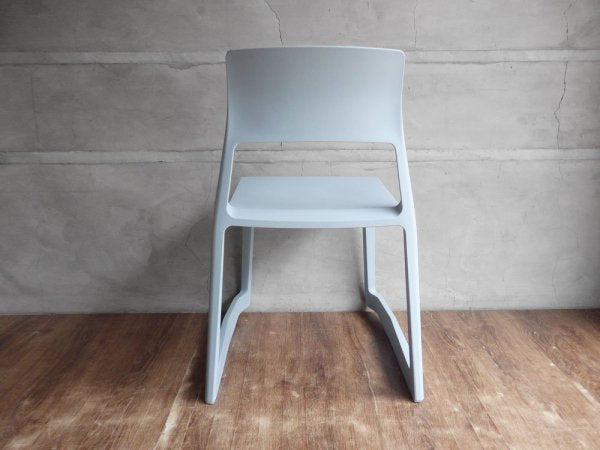 ヴィトラ vitra ティプトン Tip Ton チェア デスクチェア ダイニングチェア スタッキングチェア アイスグレー チルト機能 定価:33,000円 ♪