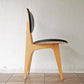 イデー IDEE ダイニングチェア DINING CHAIR 長大作 ブラック PVCレザー 食卓椅子 ジャパニーズモダン ◇