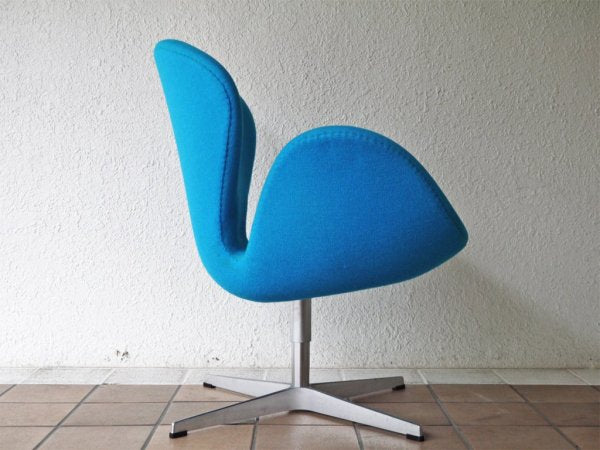 フリッツハンセン Fritz Hansen スワンチェア SWAN  ライトブルー アルネ ヤコブセン Arne Jacobsen デンマーク  ◇