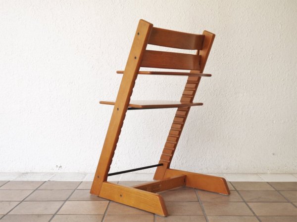 ストッケ STOKKE トリップトラップ TRIPP TRAPP ベビーチェア キッズチェア チェリー S/N無し ノルウェー 北欧家具 ◇