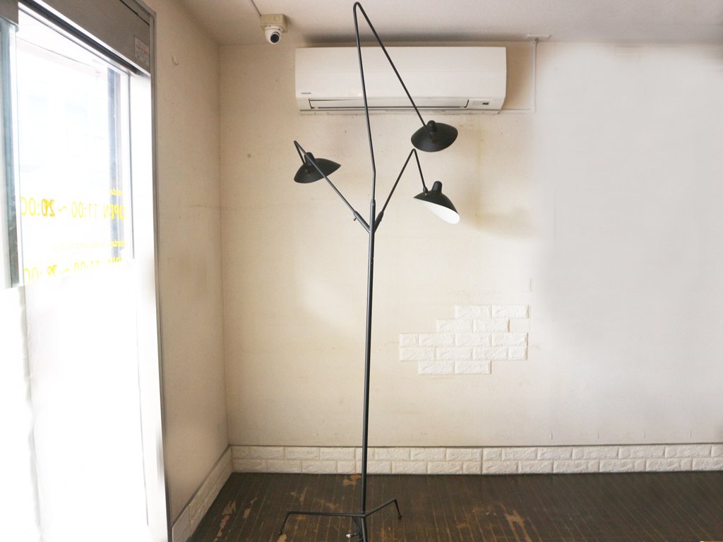 イデー IDEE ランパデール トワ ルミエーレ LAMPADAIRE 3 LUMIERES フロアライト セルジュムーユ 定価￥264,000- ◎