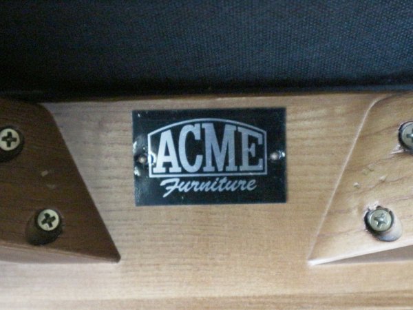 アクメファニチャー ACME Furniture ワーナー WARNER アームチェア ブラック ◎