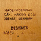 カールハンセン&サン Carl Hansen & Son CH30 ビンテージ ダイニングチェア チーク材×オーク材 ファブリック ハンス・J・ウェグナー 北欧家具 ■