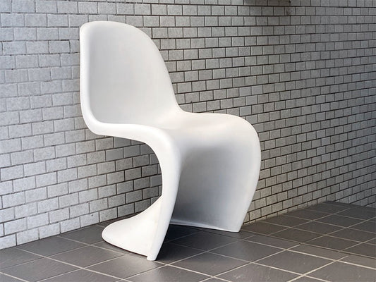 ヴィトラ vitra パントンチェア Panton Chair ホワイト ヴェルナー・パントン Panton スタッキングチェア ミッドセンチュリー ■