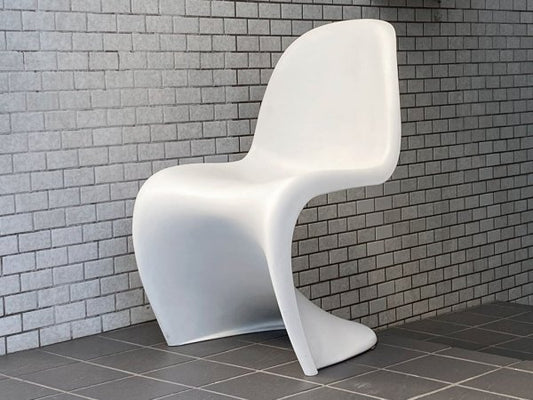 ヴィトラ vitra パントンチェア Panton Chair ホワイト ヴェルナー・パントン Panton スタッキングチェア ミッドセンチュリー ■