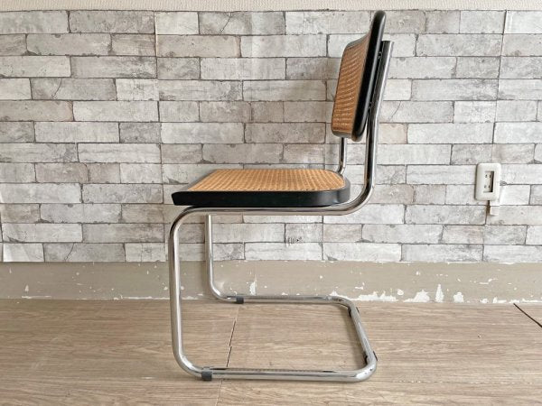 スティールライン steelline チェスカチェア CescaChair マルセルブロイヤー Marcel L Breuer ラタン バウハウス リプロダクト品 A ●