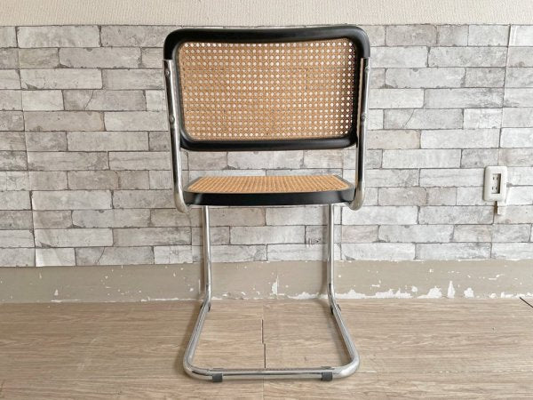 スティールライン steelline チェスカチェア CescaChair マルセルブロイヤー Marcel L Breuer ラタン バウハウス リプロダクト品 A ●