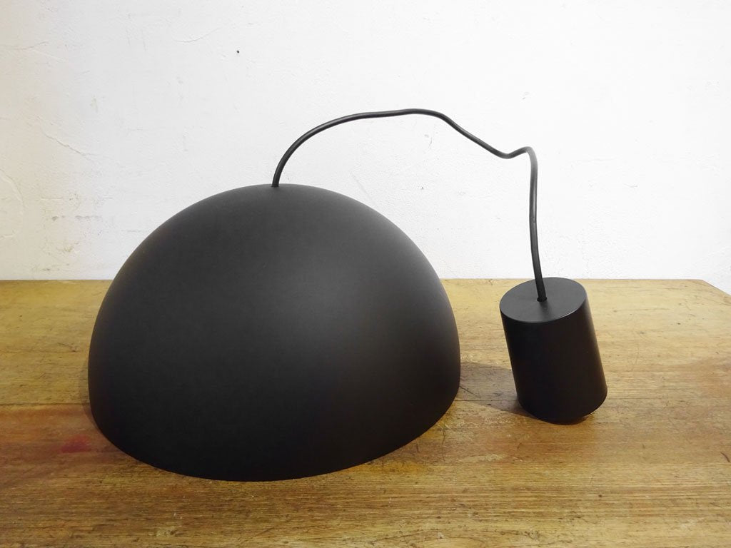 無印良品 MUJI モディファイ MODIFY ドーム DOME ペンダントライト パナソニック panasonic Mサイズ LED ブラック 深澤直人 2019年製 ★