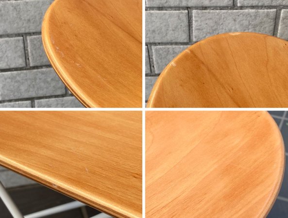 メイドバイセブンリユース MADE BY SEVEN -REUSE- スケートデッキスツール SKATE DECK STOOL プライウッド×スチール ■