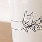 アスティエ・ド・ヴィラット Astier de Villatte メゾンキツネ MAISON KITSUNE カフェキツネ CAFE KITSUNE カップ 2018年限定 箱付 フランス ◇