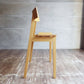 メーベルトーコー MOBEL TOKO ハーフチェア オーパス.１half chair op.1 オーク材 定価￥39,600- 旭川家具 ♪