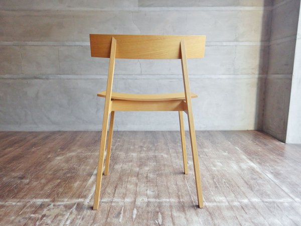 メーベルトーコー MOBEL TOKO ハーフチェア オーパス.１half chair op.1 オーク材 定価￥39,600- 旭川家具 ♪