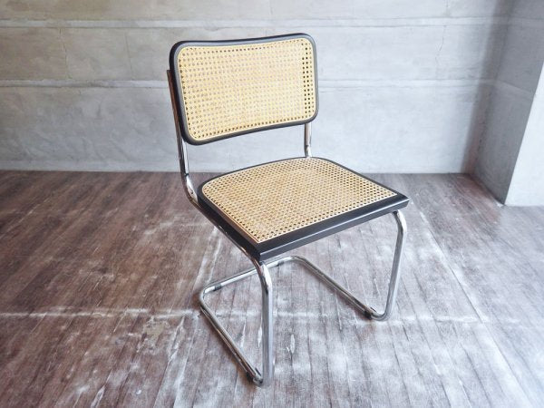 マルセル・ブロイヤー Marcel L Breuer チェスカチェア CescaChair ラタン バウハウス リプロダクト品 A ♪