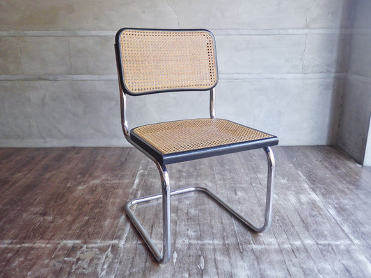 マルセル・ブロイヤー Marcel L Breuer チェスカチェア CescaChair ラタン バウハウス リプロダクト品 B ♪