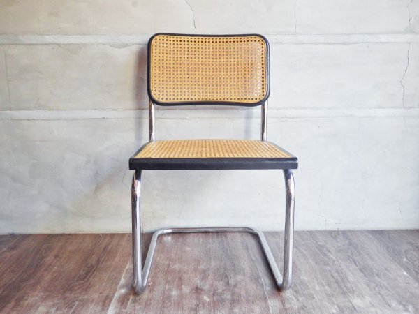 マルセル・ブロイヤー Marcel L Breuer チェスカチェア CescaChair ラタン バウハウス リプロダクト品 B ♪