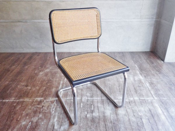 マルセル・ブロイヤー Marcel L Breuer チェスカチェア CescaChair ラタン バウハウス リプロダクト品 B ♪