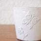 アスティエ・ド・ヴィラット Astier de Villatte フルール Fleurs カップ 蝶 スズラン フランス A ◇