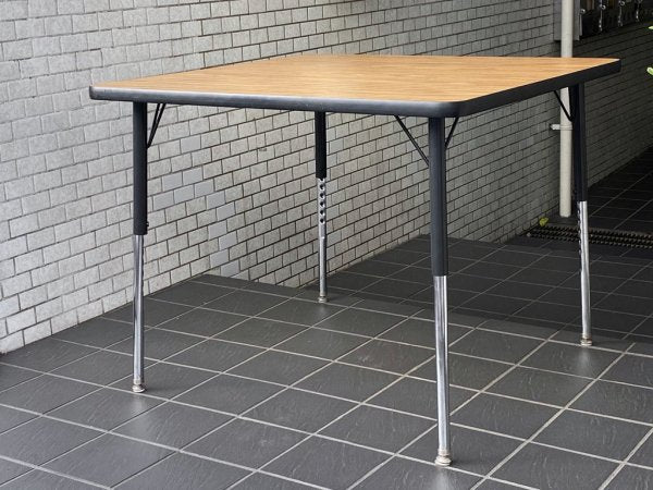 バルコ VIRCO テーブル 4000 Table オーク ワークデスク ダイニングテーブル 伸長脚 米国家具 ■