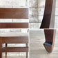 エーフラット a.flat モダンチャイニーズチェア Modern Chainese Chair ダイニングチェア 2脚セット ダークブラウン アジアンモダン 廃番 定価総額￥61,600- ●