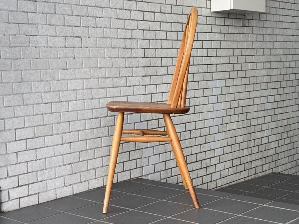 アーコール Ercol ビンテージ フープバック ダイニングチェア エルム材 英国家具 UKビンテージ ■