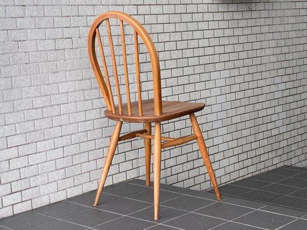 アーコール Ercol ビンテージ フープバック ダイニングチェア エルム材 英国家具 UKビンテージ ■