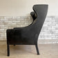 フレデリシア FREDERICIA 2204 ウイングバックチェア 2204 Wing Back Chair  レザー ブラック ボーエモーエンセン ビンテージ 現状品●