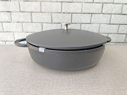 ストウブ STAUB ブレイザー ソテーパン  両手鍋 ホーロー鍋 ブラック 28cm フランス ■