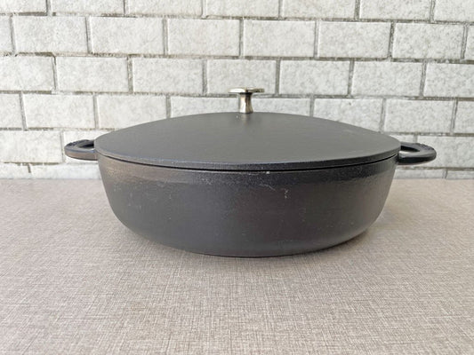 ストウブ STAUB ブレイザー ソテーパン  両手鍋 ホーロー鍋 ブラック 28cm フランス ■