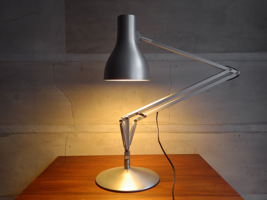 アングルポイズ ANGLEPOISE Type75 デスクランプ シルバー Silver Lustre ケネス・グランジ Sir Kenneth Grange 定価￥35,200- ♪