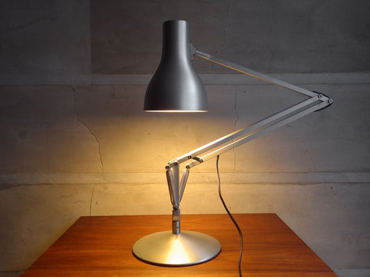 アングルポイズ ANGLEPOISE Type75 デスクランプ シルバー Silver Lustre ケネス・グランジ Sir Kenneth Grange 定価￥35,200- ♪