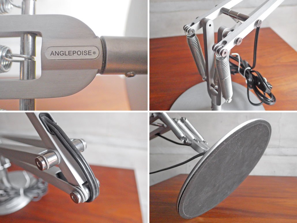 アングルポイズ ANGLEPOISE Type75 デスクランプ シルバー Silver Lustre ケネス・グランジ Sir Kenneth Grange 定価￥35,200- ♪