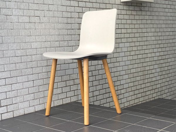 ヴィトラ Vitra. ハル HAL ウッド WOOD サイドチェア ダイニングチェア ウォームグレー ジャスパー・モリソン ■