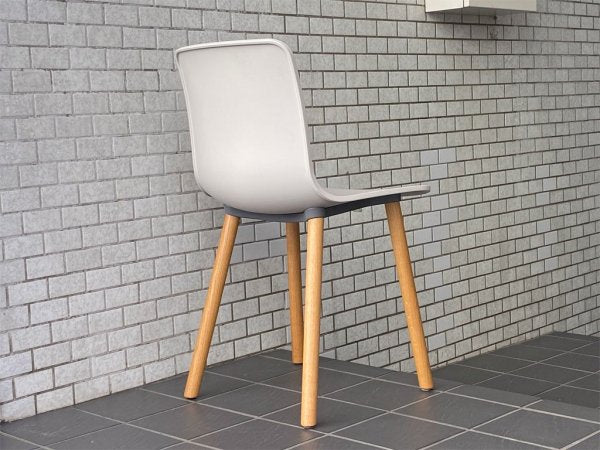 ヴィトラ Vitra. ハル HAL ウッド WOOD サイドチェア ダイニングチェア ウォームグレー ジャスパー・モリソン ■