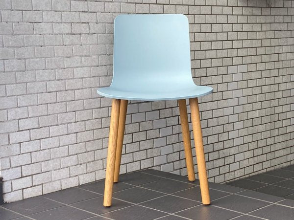 ヴィトラ Vitra. ハル HAL ウッド WOOD サイドチェア ダイニングチェア アイスグレー ジャスパー・モリソン ■