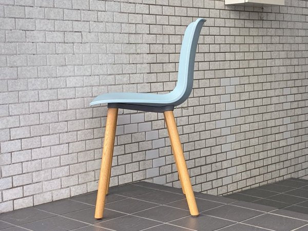 ヴィトラ Vitra. ハル HAL ウッド WOOD サイドチェア ダイニングチェア アイスグレー ジャスパー・モリソン ■