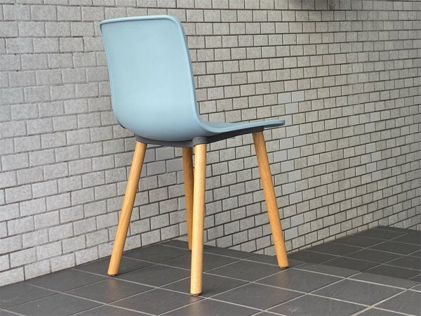 ヴィトラ Vitra. ハル HAL ウッド WOOD サイドチェア ダイニングチェア アイスグレー ジャスパー・モリソン ■