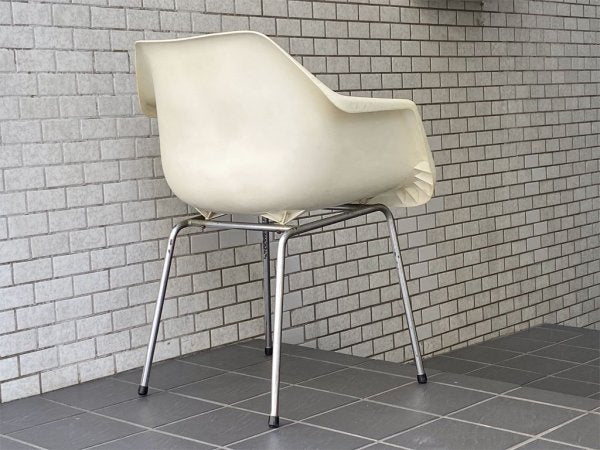 ヒル HILLE ポリプロップチェア Polyprop chair アームチェア ホワイト ロビン・デイ Robin Day ミッドセンチュリー UKビンテージ ■