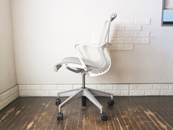 ハーマンミラー Herman Miller セトゥーチェア Setu Chair マルチパーパスチェア グレー メッシュシート 5本脚タイプ  定価￥99,000- 現状品 ◎