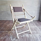 プリズミック アンド ブリル PRIZMIC & BRILL キャンペーンチェア CAMPAIGN CHAIR フォールディングチェア レザー マホガニー材 グランピング アスプルンド取扱 ♪