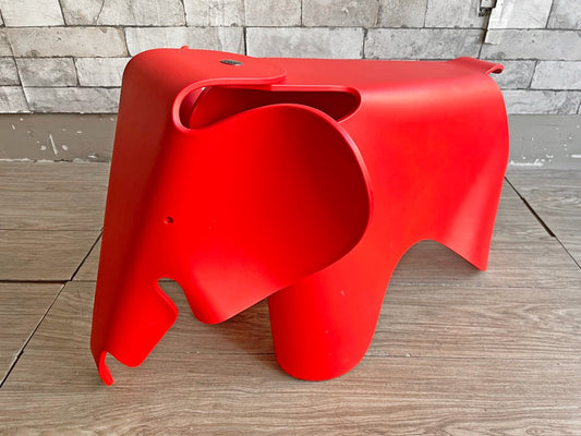 ヴィトラ Vitra イームズ エレファント Eames Elephant チェア 子供用 スツール ポピーレッド ポリプロピレン 定価\33,000- ●