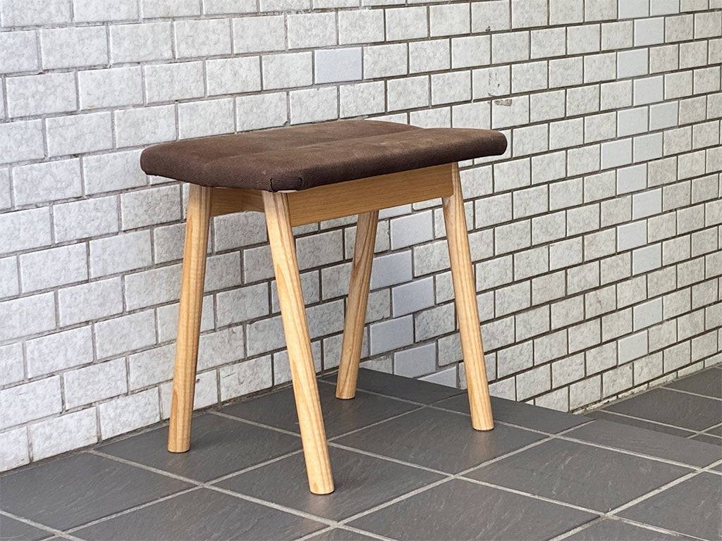 イデー IDEE ハリコット スツール HARICOT STOOL  ホワイトアッシュ無垢材 廃番 北欧スタイル ■