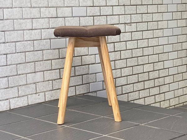 イデー IDEE ハリコット スツール HARICOT STOOL  ホワイトアッシュ無垢材 廃番 北欧スタイル ■