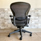 ハーマンミラー Herman Miller アーロンチェア Aeron Chair Bサイズ ランバーサポート フル装備 デスクチェア オフィス ●