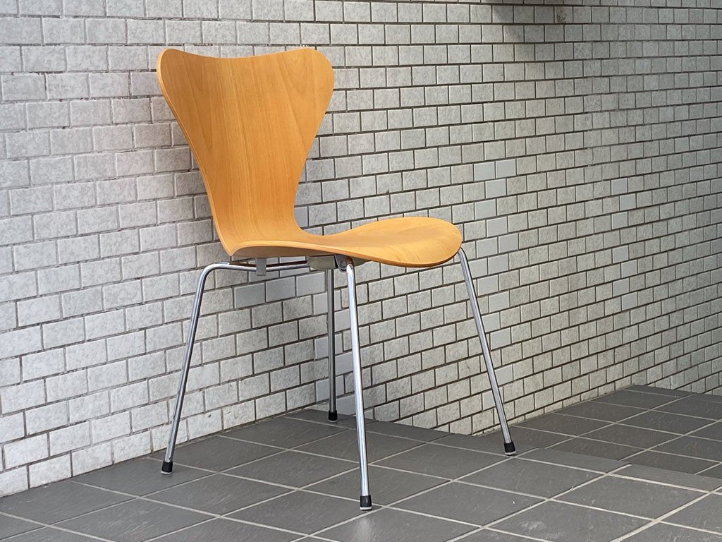 フリッツハンセン Fritz Hansen セブンチェア ビーチ ナチュラル アルネ・ヤコブセン スタッキングチェア 北欧家具 デンマーク ■