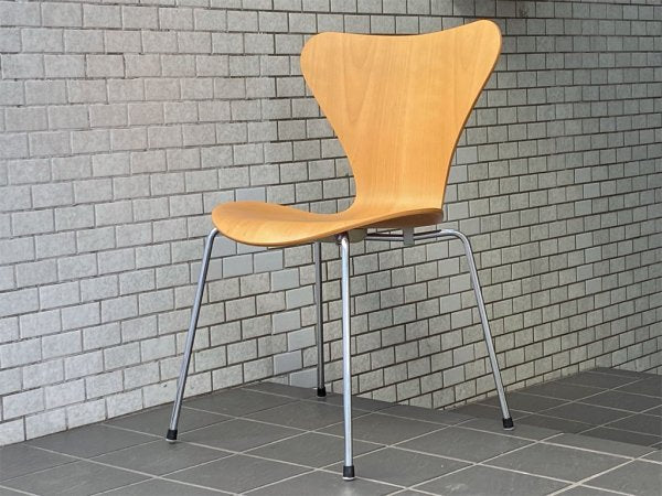 フリッツハンセン Fritz Hansen セブンチェア ビーチ ナチュラル アルネ・ヤコブセン スタッキングチェア 北欧家具 デンマーク ■