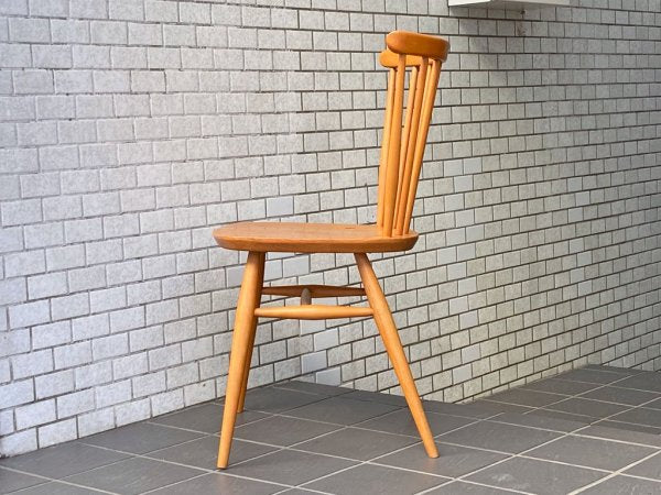 アーコール Ercol ビンテージ ボウバック ダイニングチェア エルム材 英国家具 UKビンテージ ■