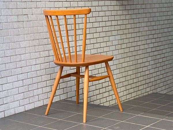 アーコール Ercol ビンテージ ボウバック ダイニングチェア エルム材 英国家具 UKビンテージ ■