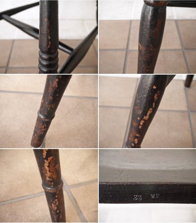 UKビンテージ UK Vintage ダイニングチェア バーバック 英国家具 JOHN BULL Antiques取扱い A ◇