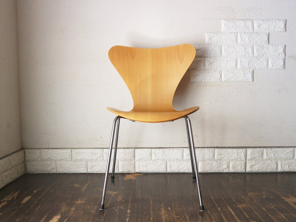 フリッツハンセン Fritz Hansen セブンチェア ビーチ材 ナチュラル アルネ・ヤコブセン Arne Jacobsen デンマーク 北欧家具 ◎