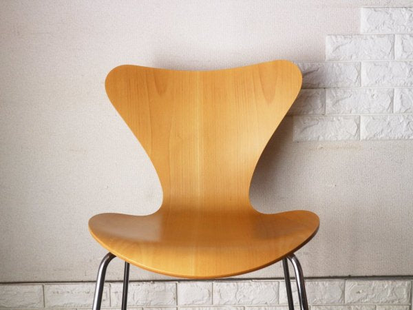 フリッツハンセン Fritz Hansen セブンチェア ビーチ材 ナチュラル アルネ・ヤコブセン Arne Jacobsen デンマーク 北欧家具 ◎